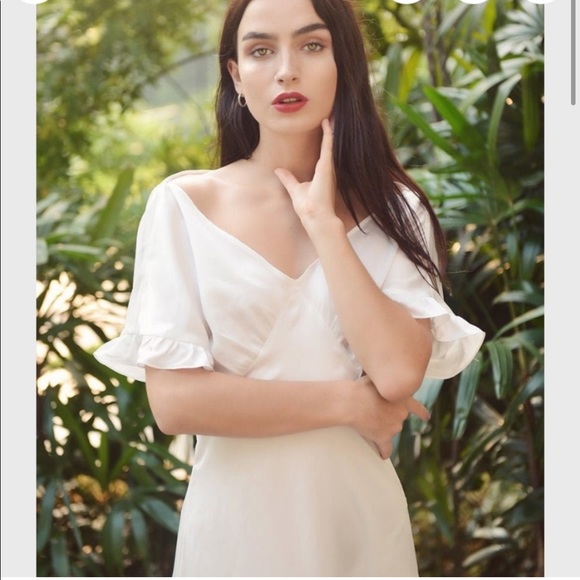 Leila Silk Handmade Silk Blend Dress - Picture 8 of 10